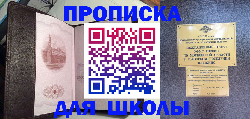 временная регистрация для школы в Химках